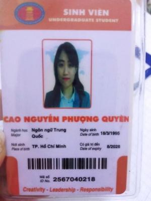 Cao Nguyễn Phượng Quyên